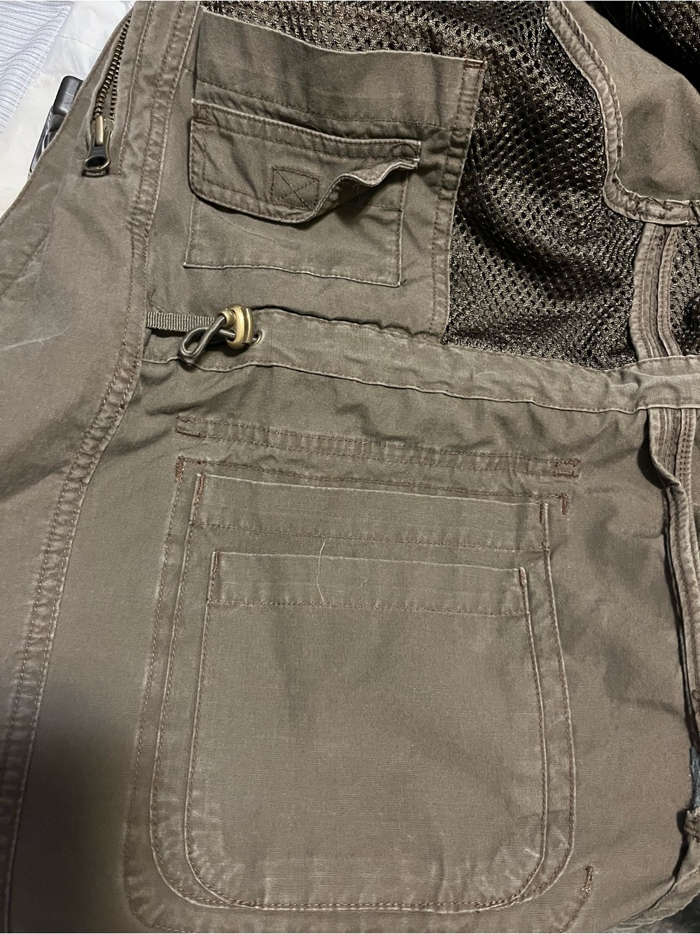 L.L. Bean Olive Green Military Field Jacket - Hood - Picture 11 of 12